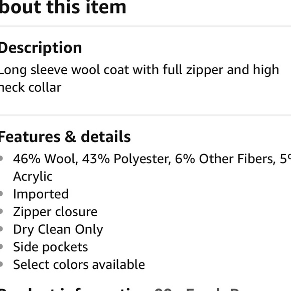 J Crew Factory City Coat in Green NEW - Picture 4 of 4